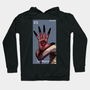 Pale Man Hand La Mano Hoodie